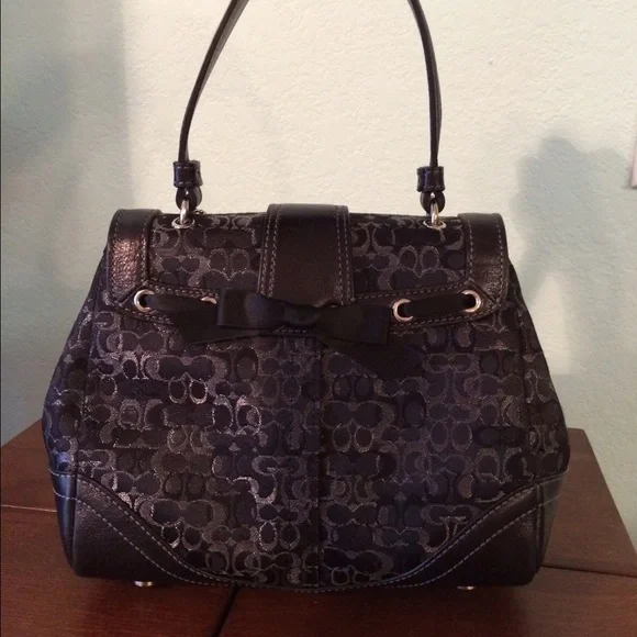 Coach Limited Edition Madison Evening Bag with Metallic Jacquard & Leather Trim - Picture 2 of 8